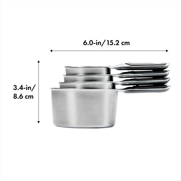 OXO Stainless Steel Measuring Cups and Spoons