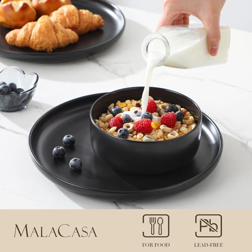 MALACASA LUNA Ceramic Dinnerware Collection