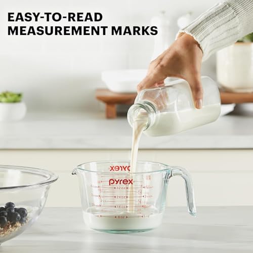 Pyrex 1-Cup and 2-Cup Glass Measuring Set