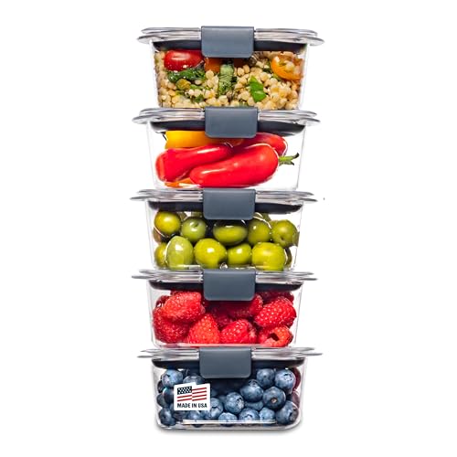 Rubbermaid Brilliance Food Storage Container Collection