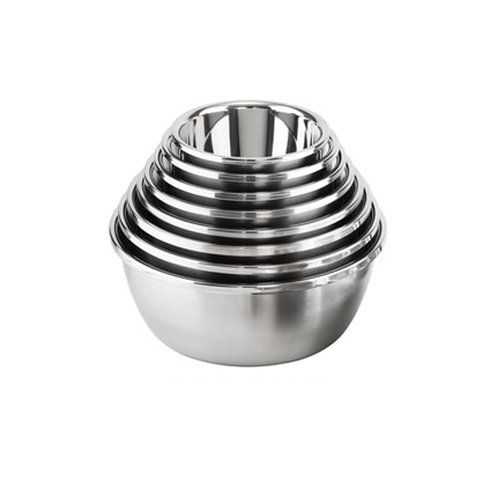8-Piece Stainless Steel Mixing Bowl Set