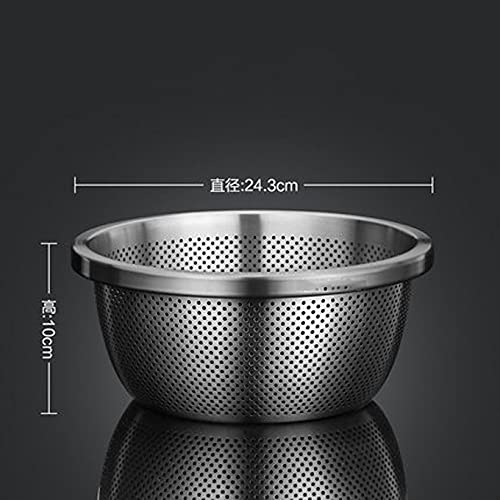 Stainless Steel Mixing Bowl and Colander