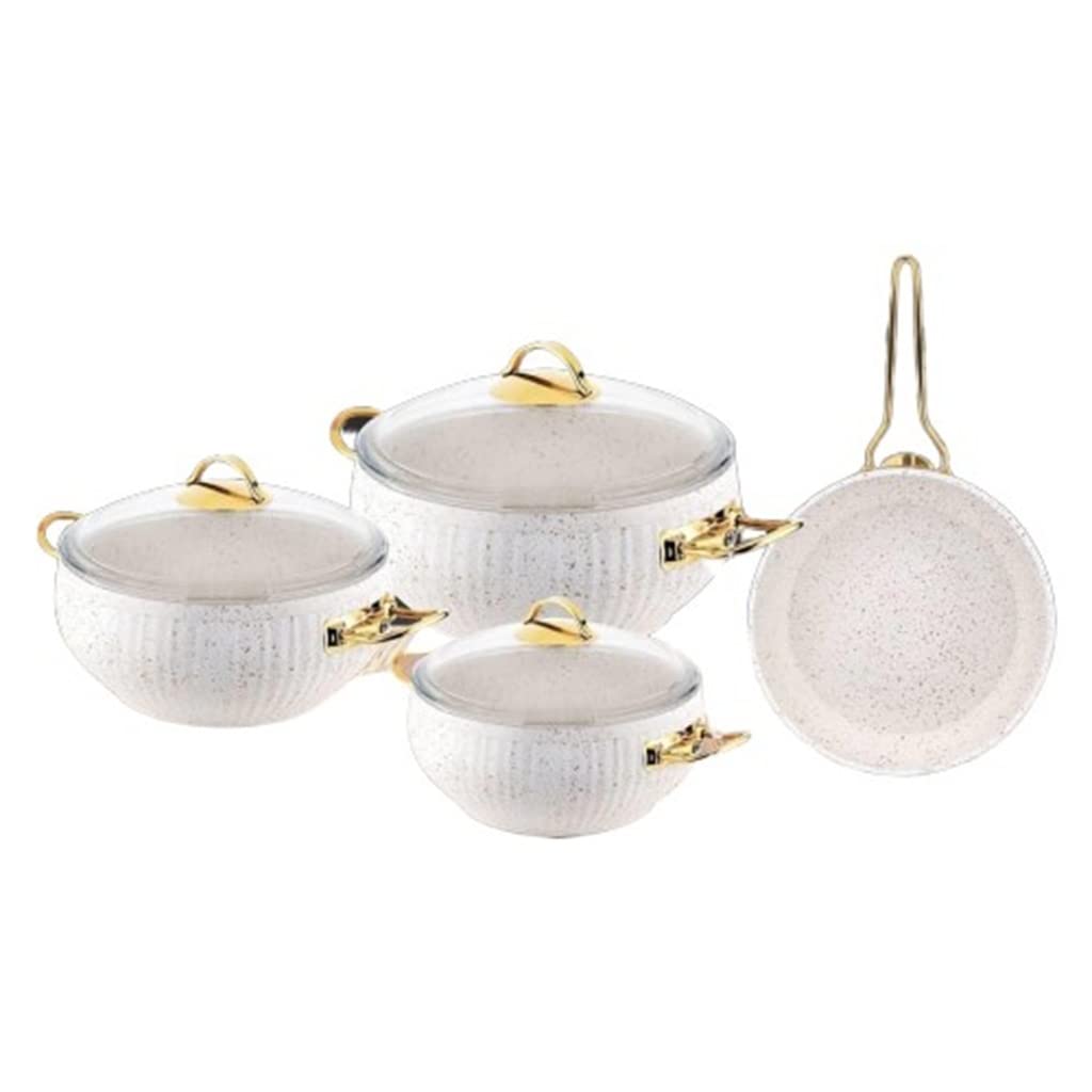 7-Piece Granite Nonstick Cookware Set