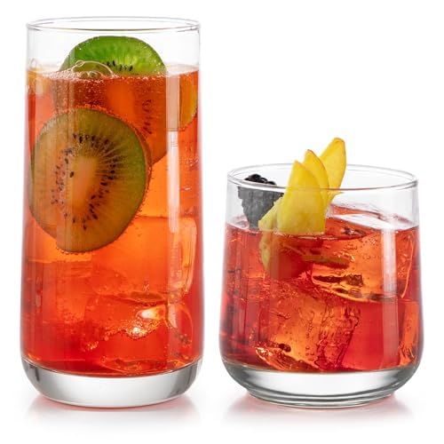 Libbey 16-Piece Tumbler and Rocks Glass Collection