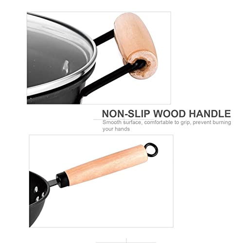 3-Piece Nonstick Wok, Frying Pan and Saucepan Set