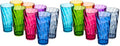 US Acrylic 8-Piece 26oz Jewel Tone Tumbler Set