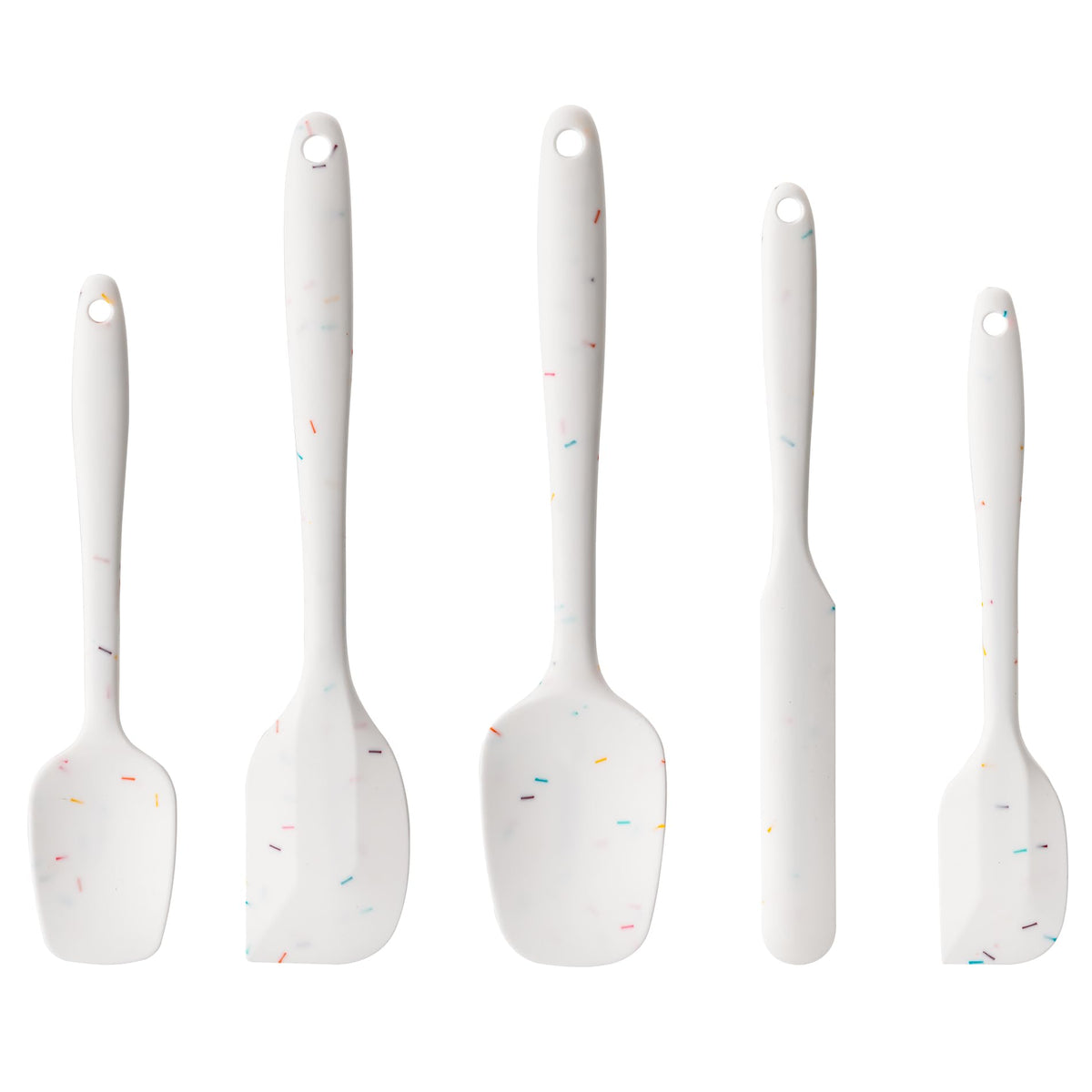 5-Piece Heat-Resistant Silicone Spatula Set