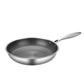 28cm Honeycomb Stainless Steel Frying Pan