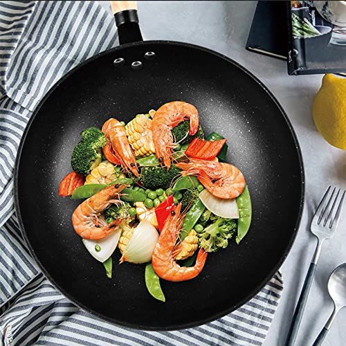 3-Piece Nonstick Wok, Frying Pan and Saucepan Set