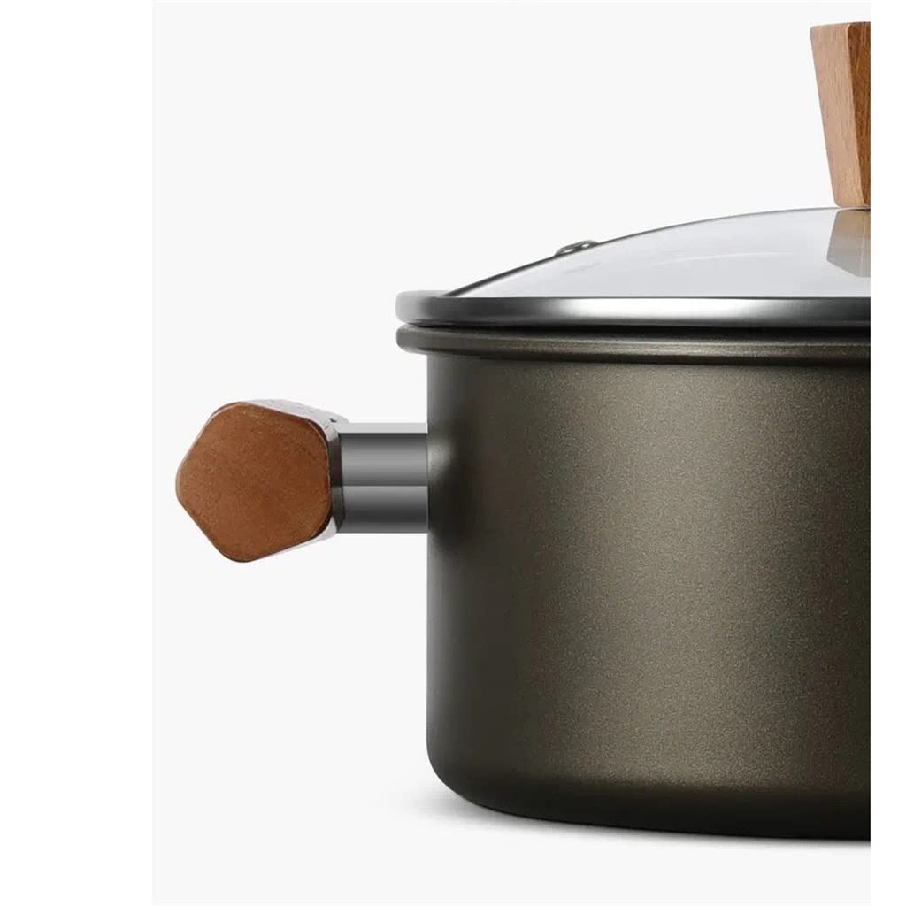 4-Piece Ceramic Nonstick Pot and Wok Set