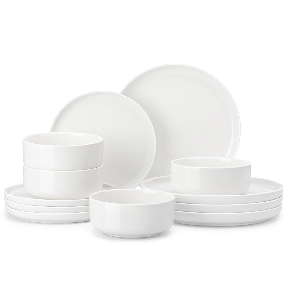 MALACASA LUNA Ceramic Dinnerware Collection
