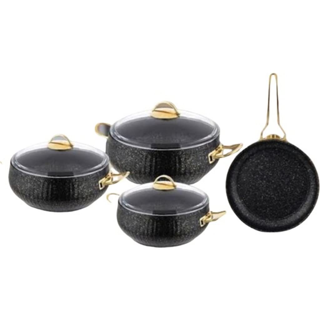 7-Piece Granite Nonstick Cookware Set