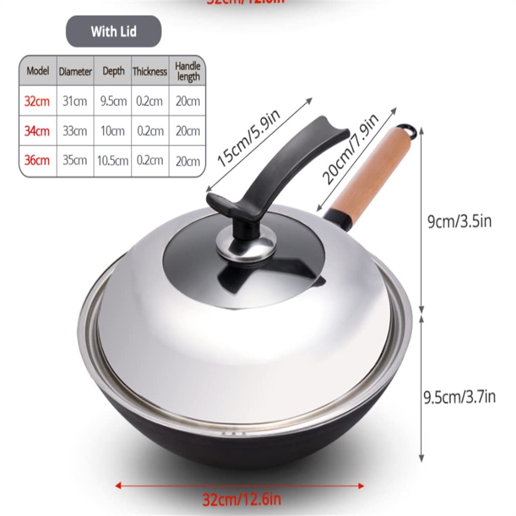 Round-Bottom Carbon Steel Wok Collection
