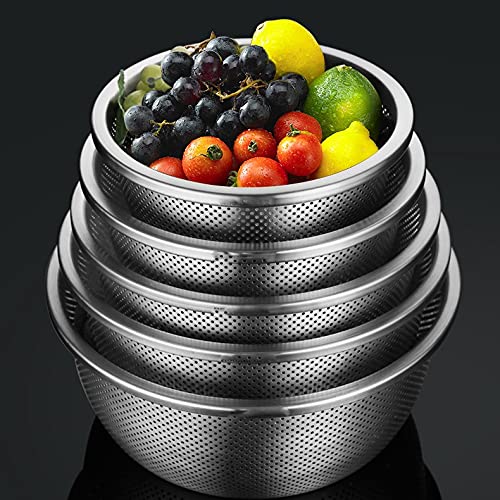 Stainless Steel Mixing Bowl and Colander