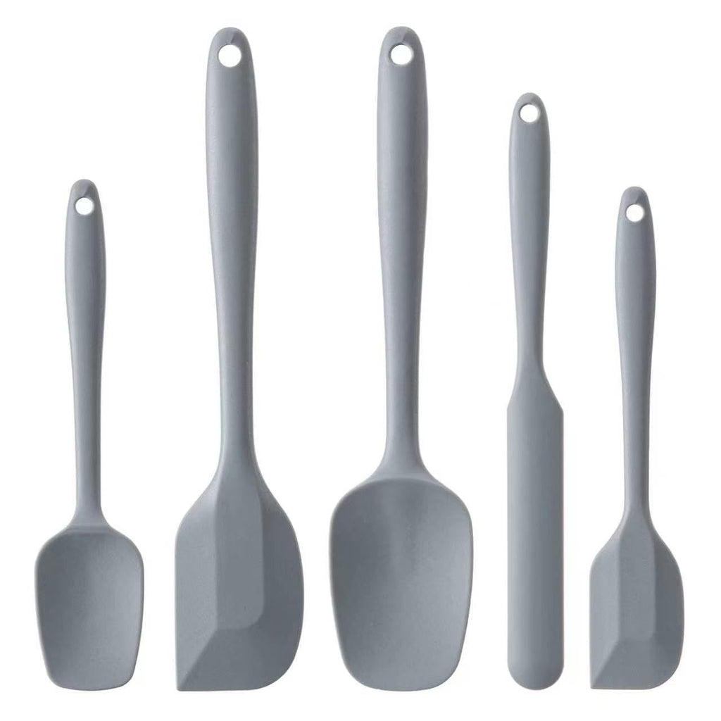 5-Piece Heat-Resistant Silicone Spatula Set