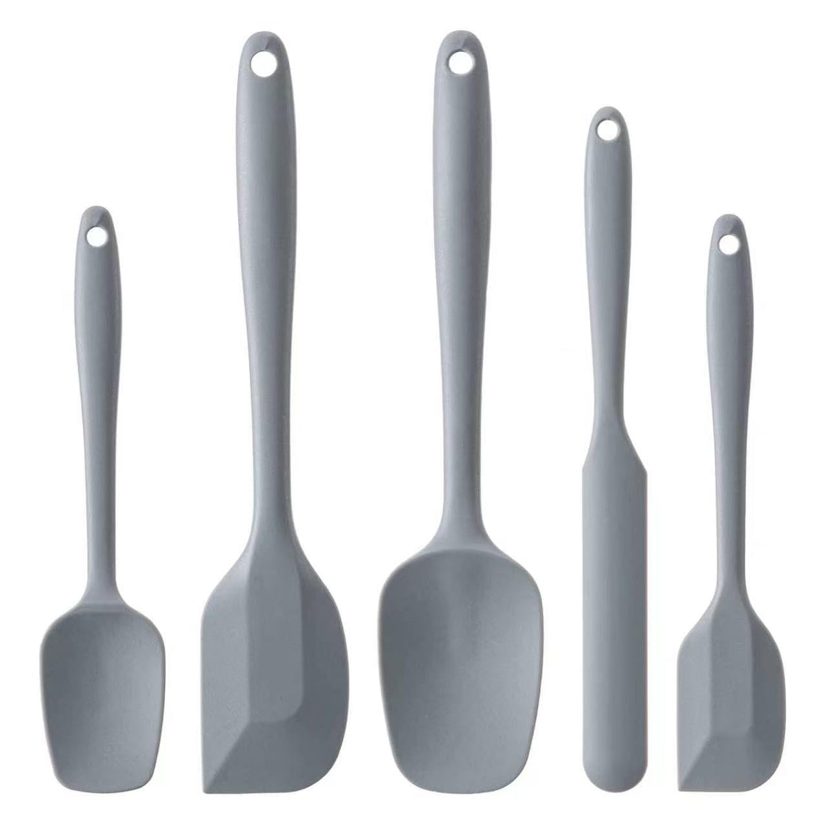 5-Piece Heat-Resistant Silicone Spatula Set