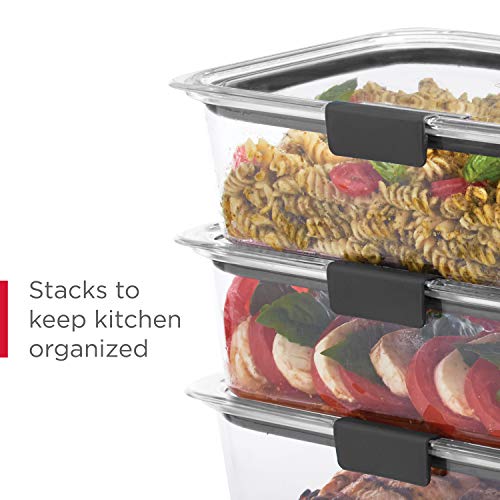 Rubbermaid Brilliance Food Storage Container Collection