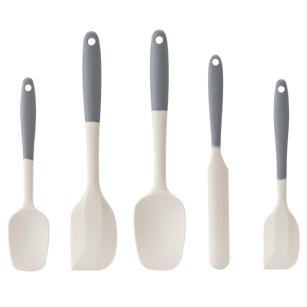 5-Piece Heat-Resistant Silicone Spatula Set