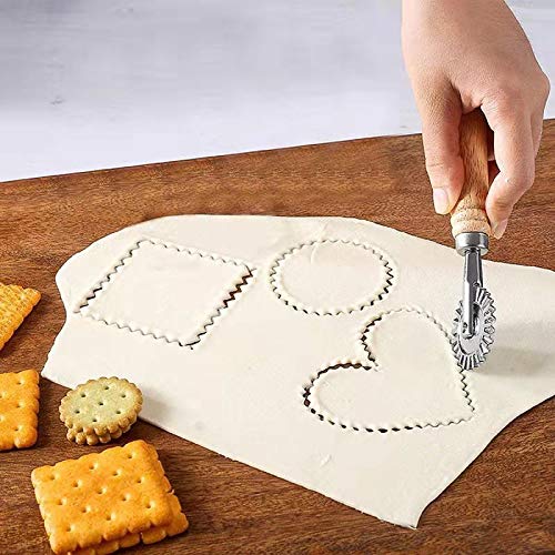 Fluted Pastry and Ravioli Cutter Wheel