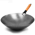 Handmade Uncoated Iron Wok Collection