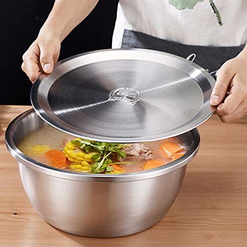 4-Piece Stainless Steel Mixing Bowl and Strainer Set