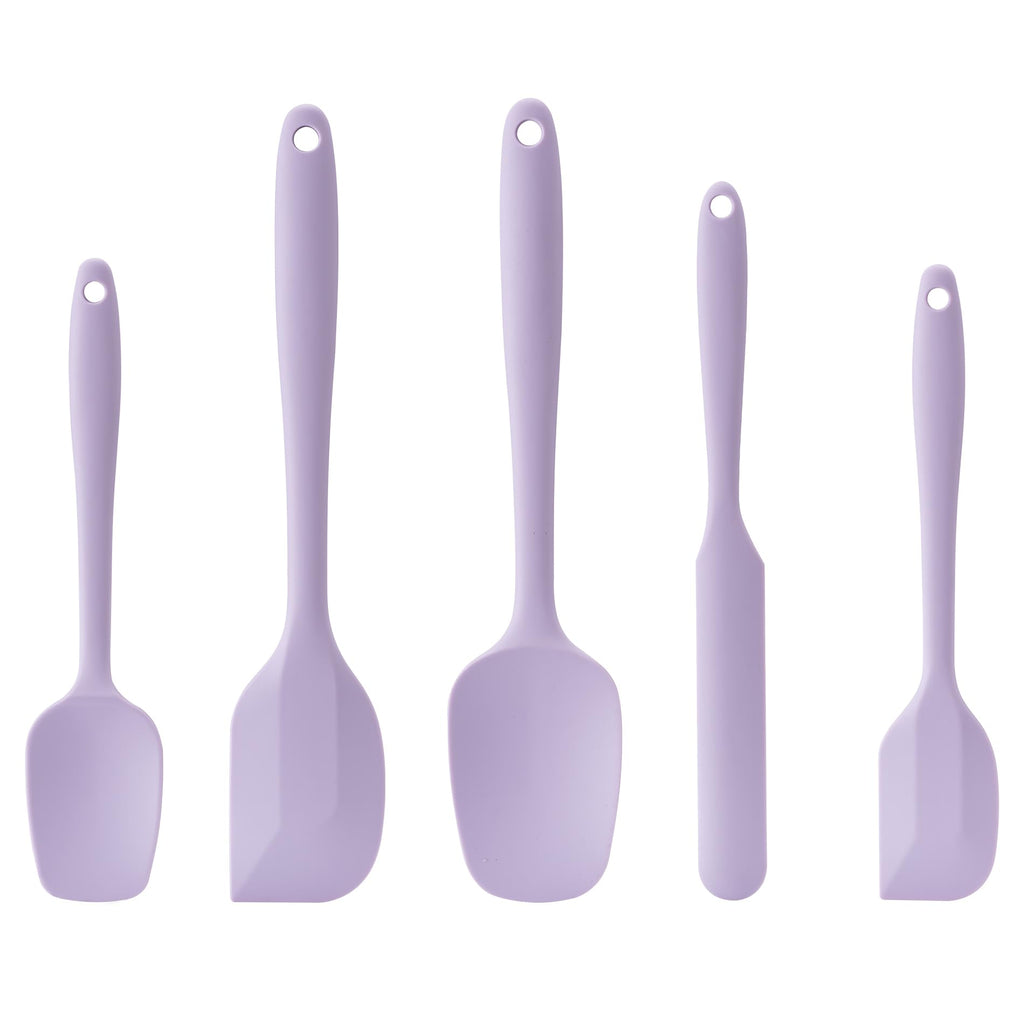 5-Piece Heat-Resistant Silicone Spatula Set