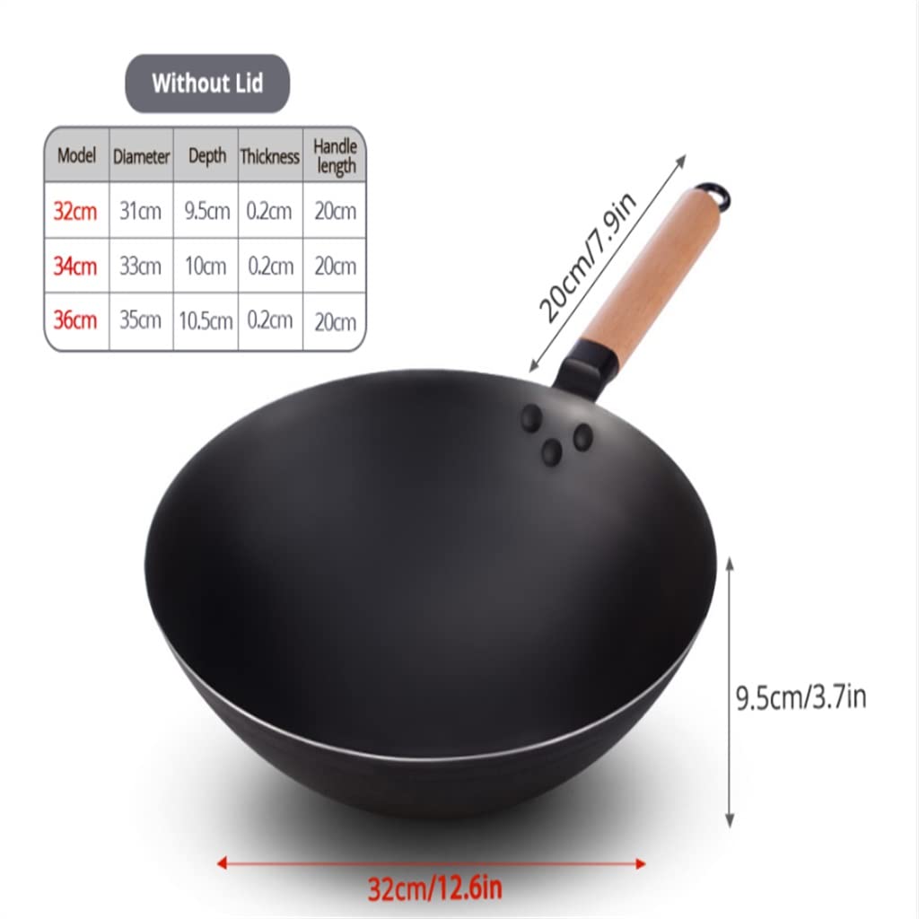 Round-Bottom Carbon Steel Wok Collection