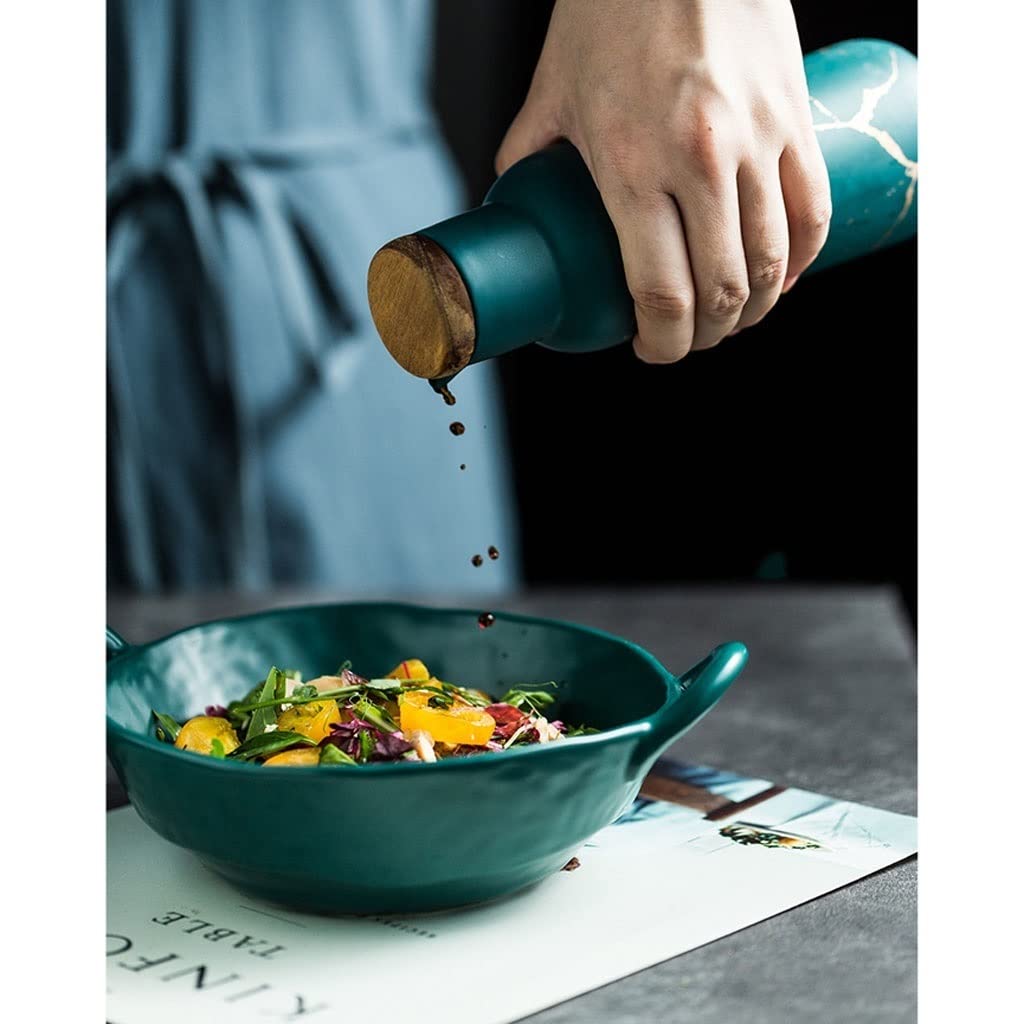 350ml Ceramic Seasoning Jar with Spoon and Tray
