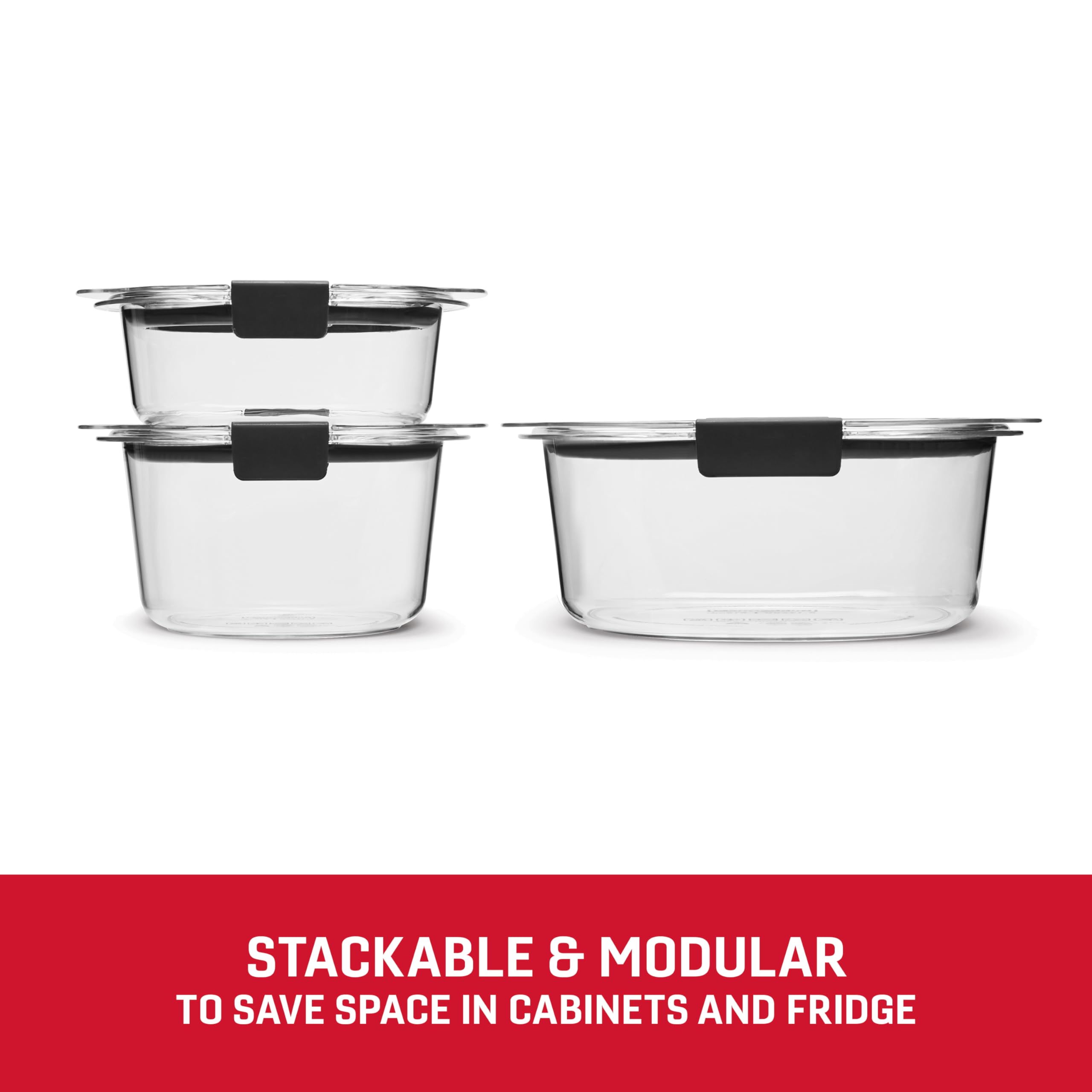 Rubbermaid Brilliance Airtight Container Collection