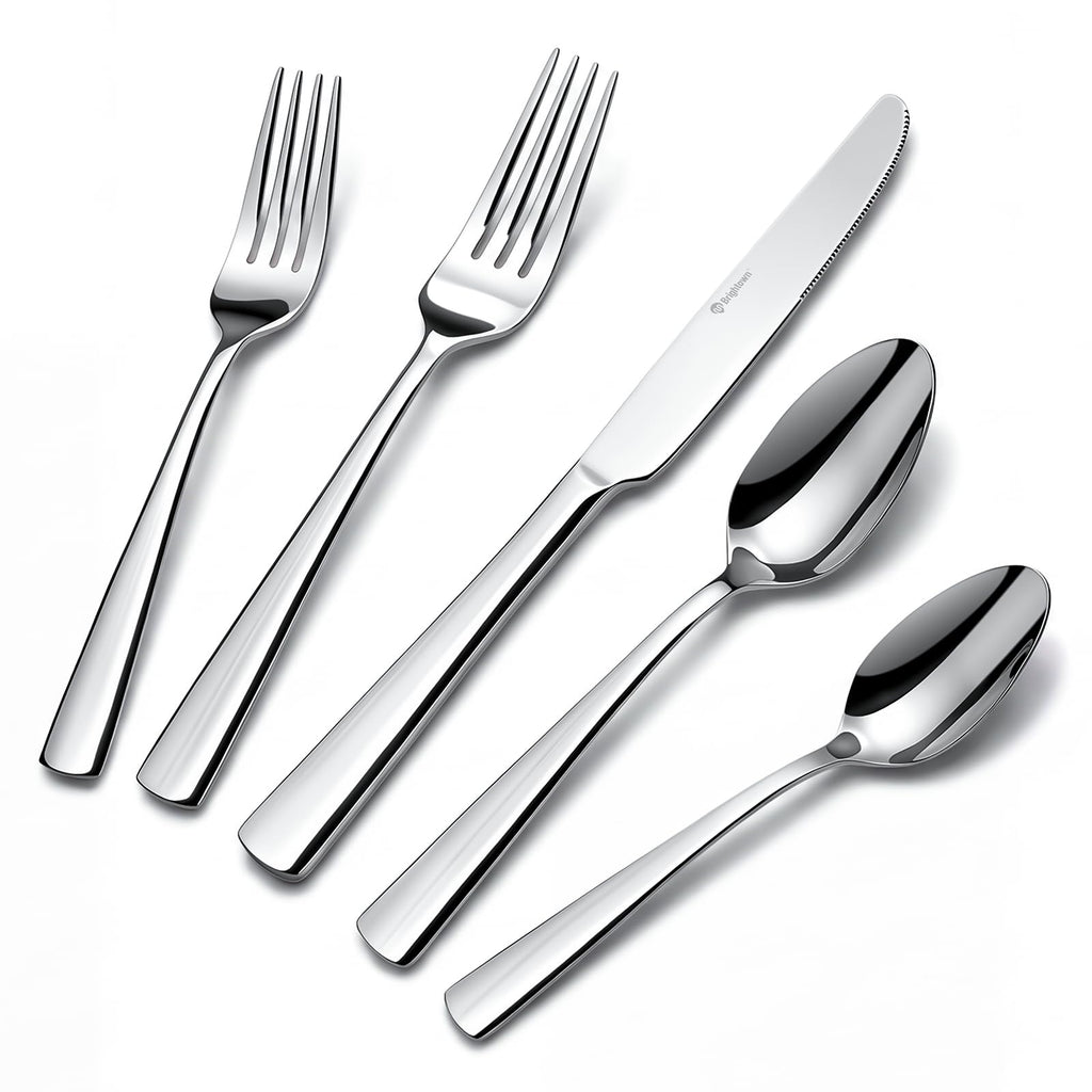 65-Piece Stainless Steel Cutlery Collection