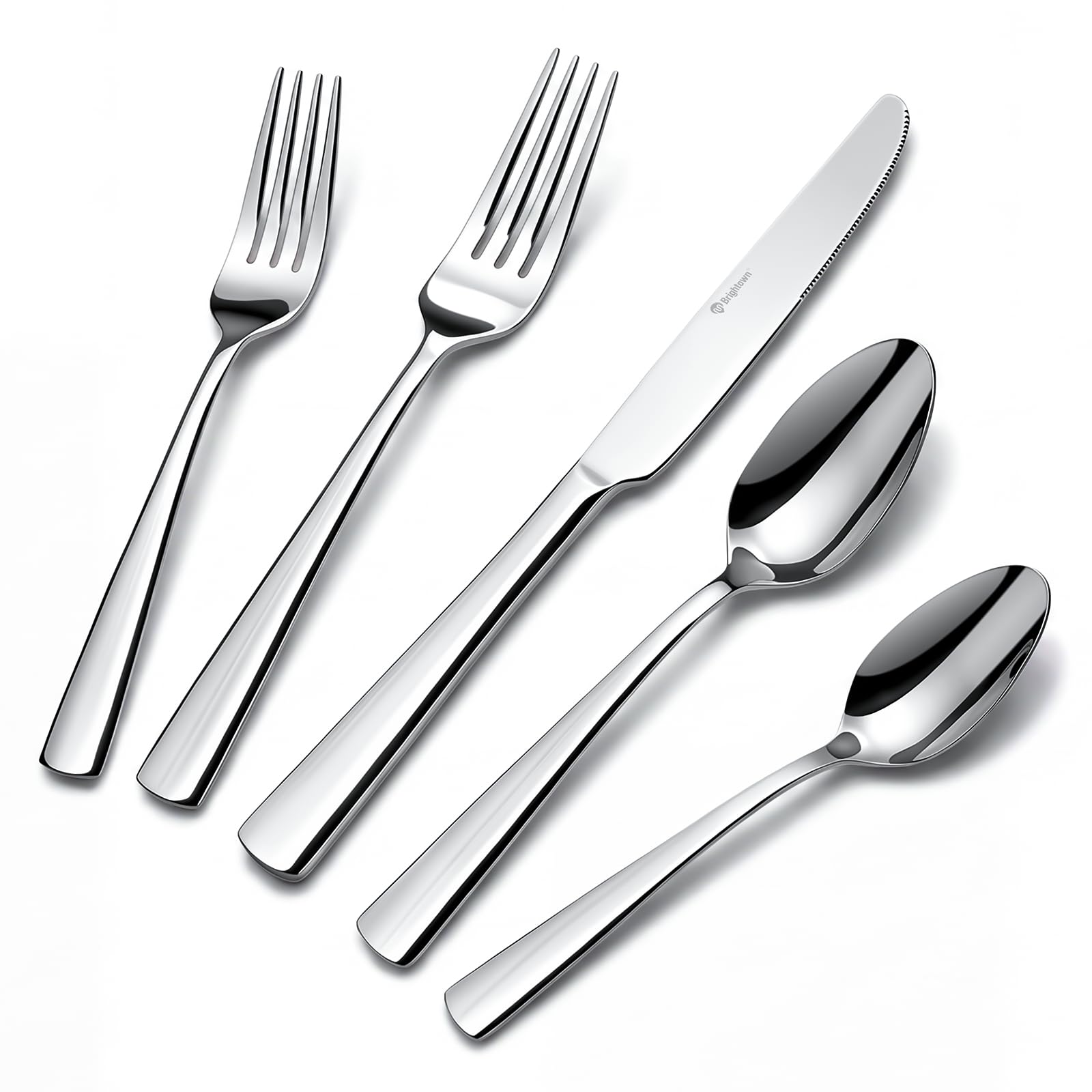 65-Piece Stainless Steel Cutlery Collection