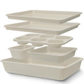 6-Piece Carbon Steel Baking Pan Set