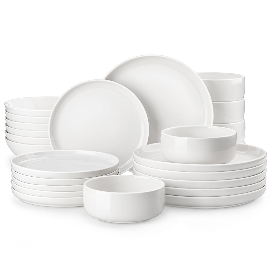 MALACASA LUNA Ceramic Dinnerware Collection