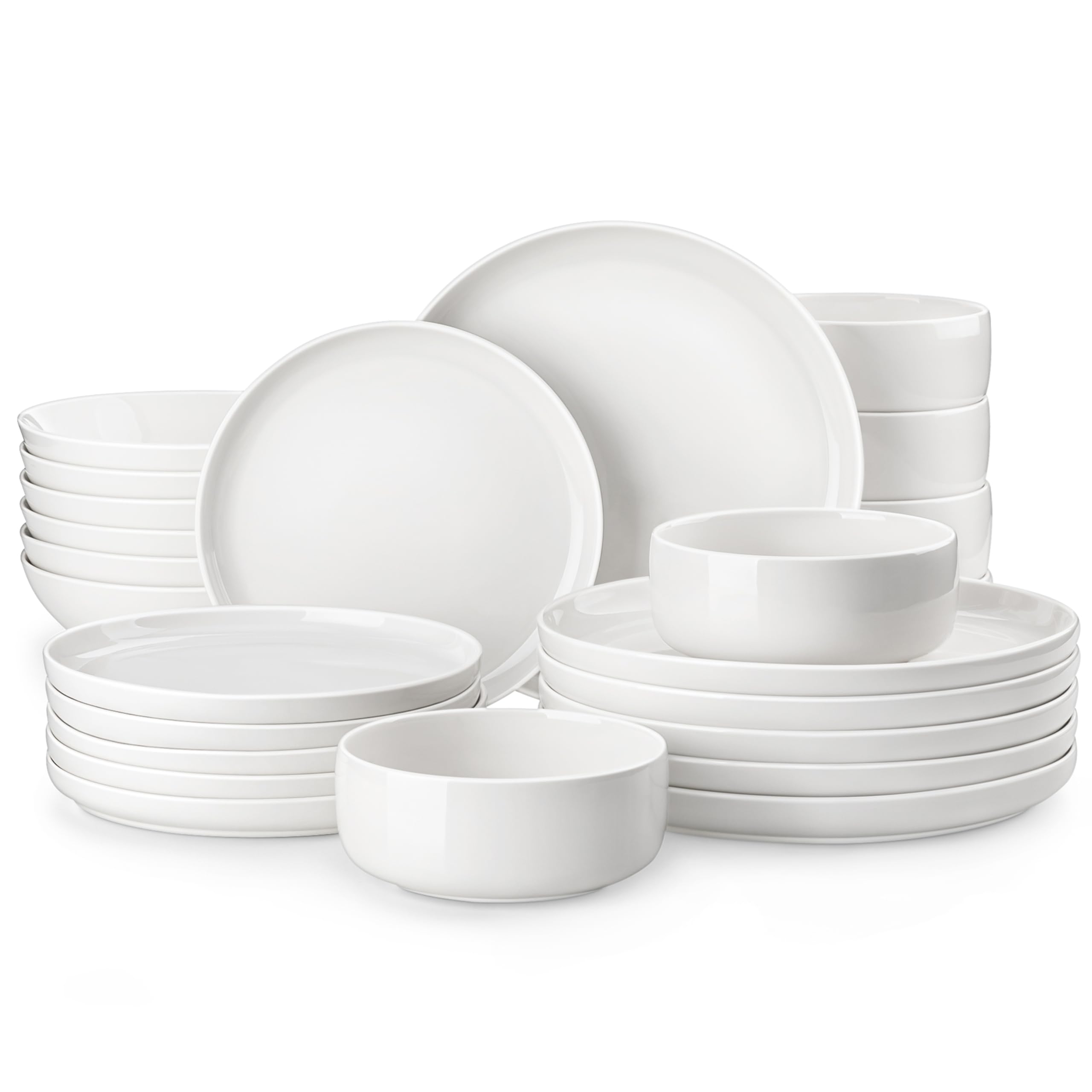 MALACASA LUNA Ceramic Dinnerware Collection