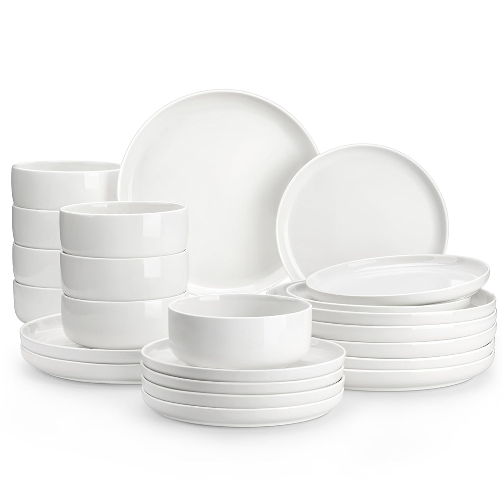 MALACASA LUNA Ceramic Dinnerware Collection