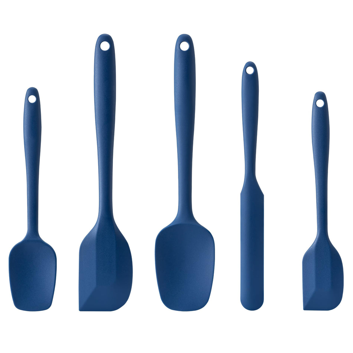 5-Piece Heat-Resistant Silicone Spatula Set