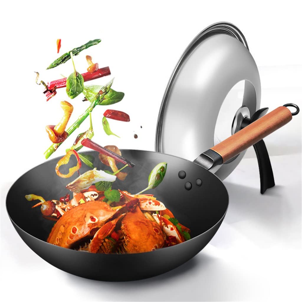 Round-Bottom Carbon Steel Wok Collection