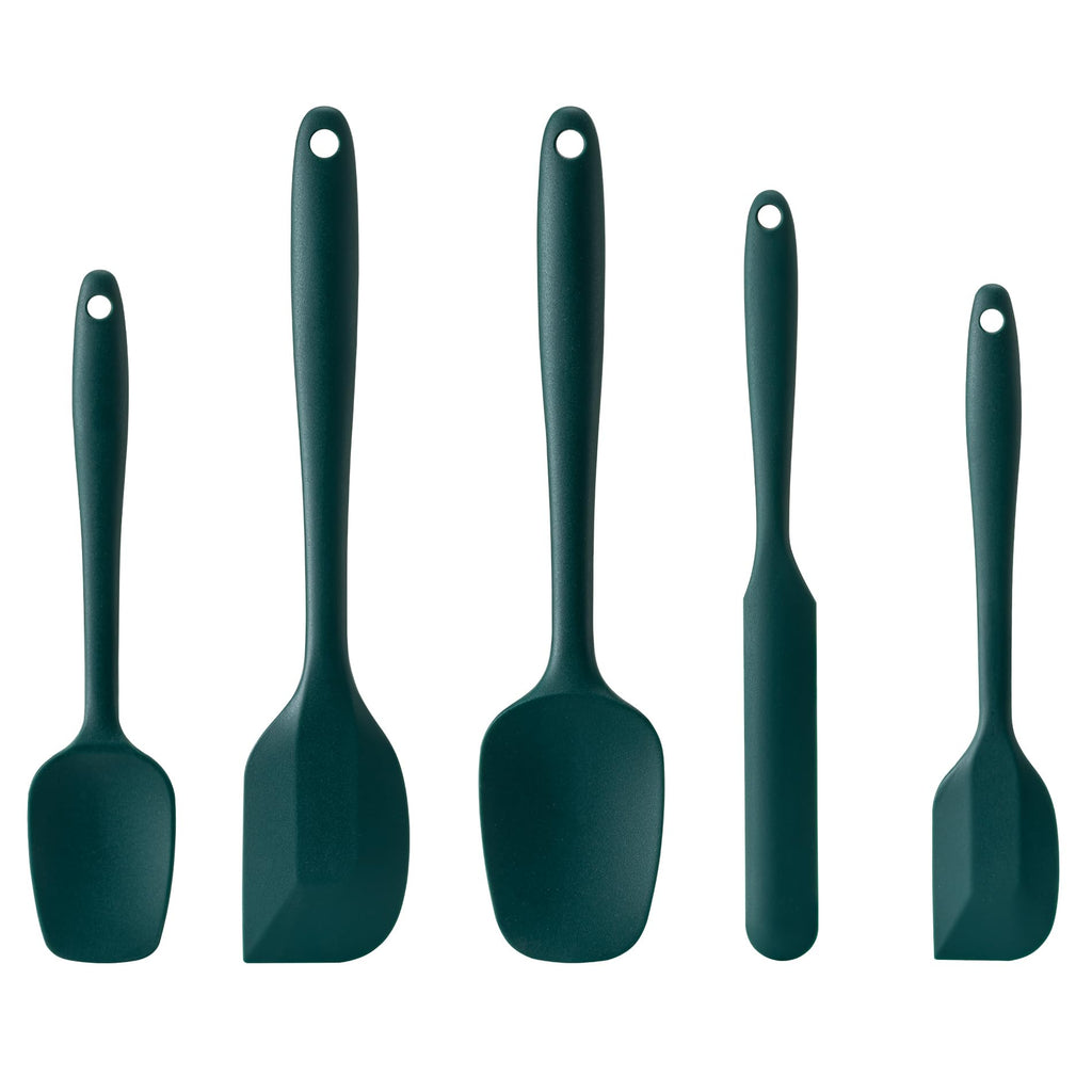 5-Piece Heat-Resistant Silicone Spatula Set
