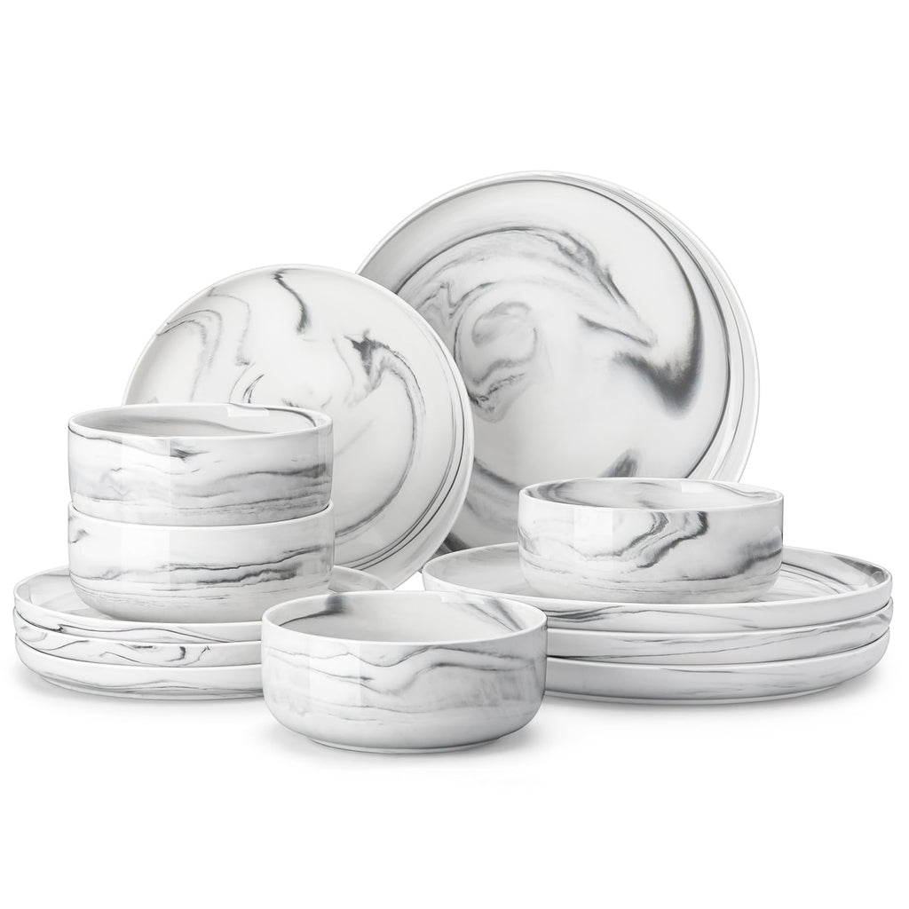 MALACASA LUNA Ceramic Dinnerware Collection