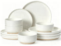 12-Piece Scratch-Resistant Dinnerware Set