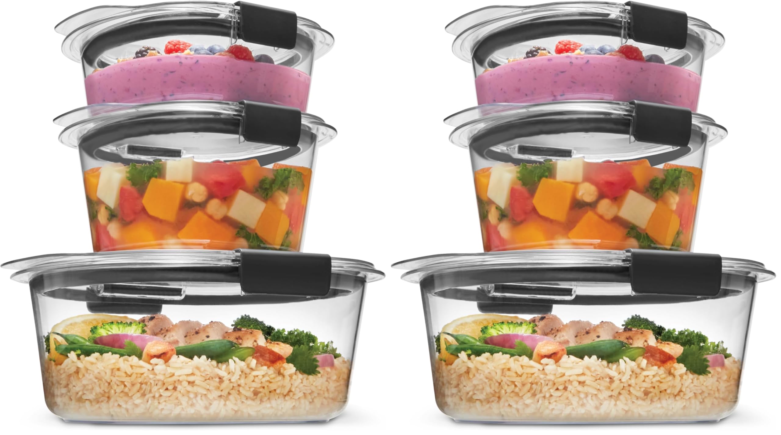 Rubbermaid Brilliance Airtight Container Collection