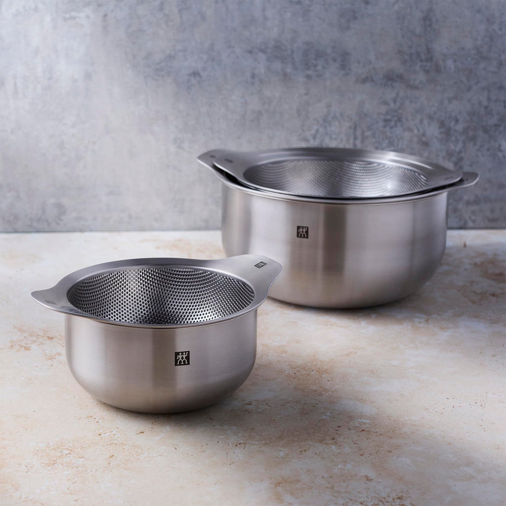 ZWILLING 6-Piece Nesting Bowl and Strainer Set
