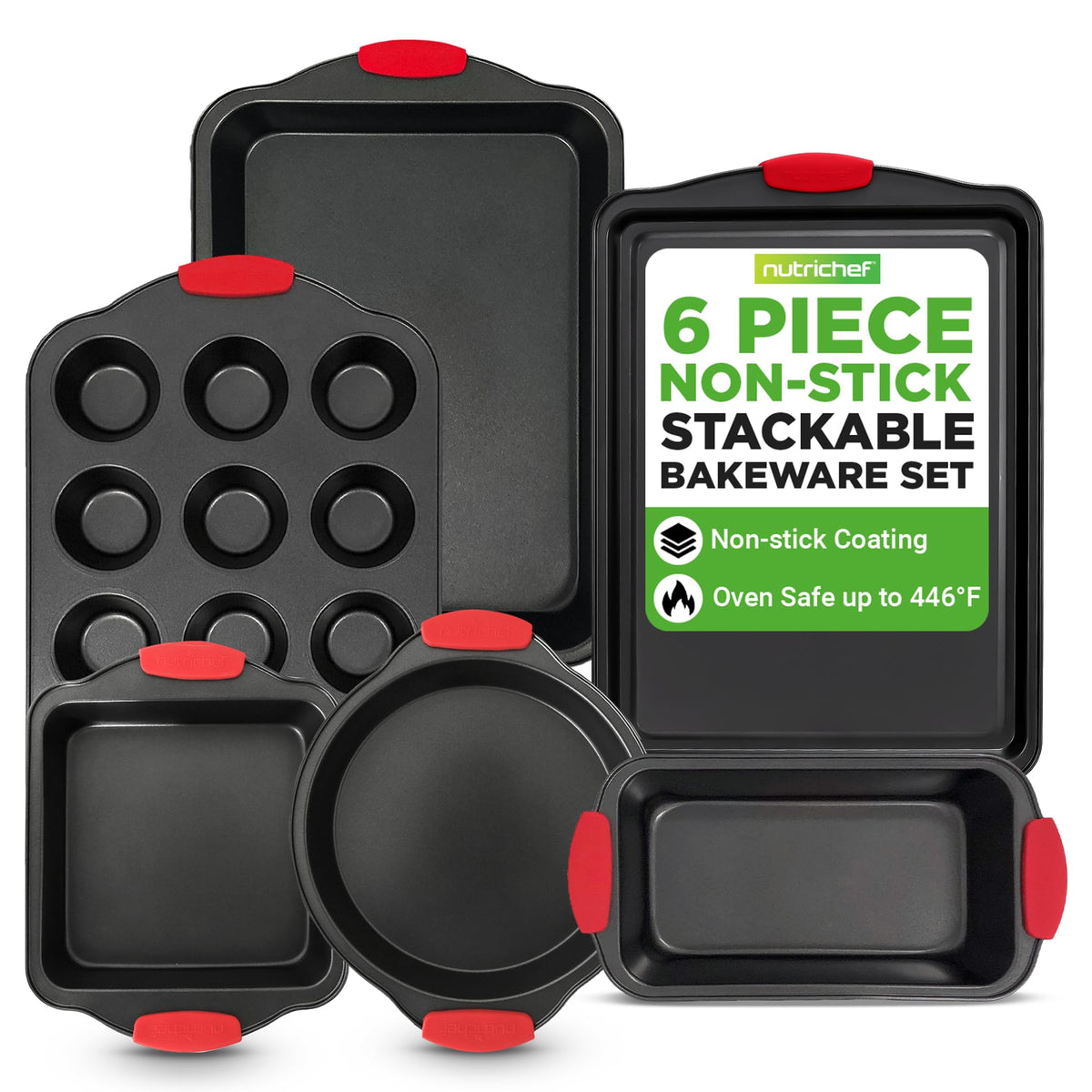 NutriChef Nonstick Baking Pan Collection