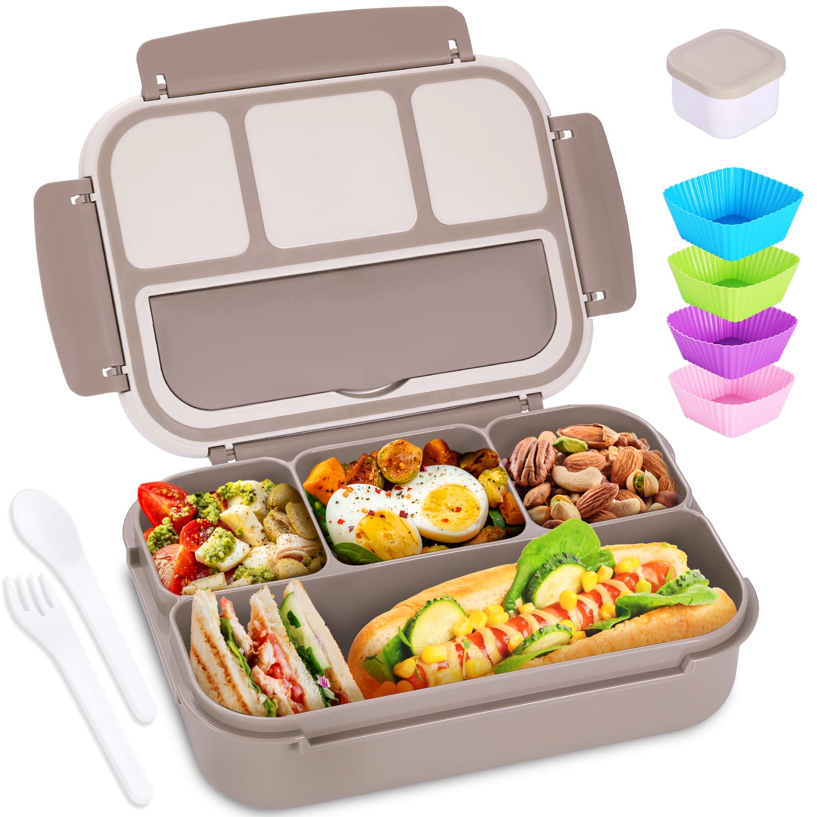 40oz Four-Compartment Bento Lunch Box