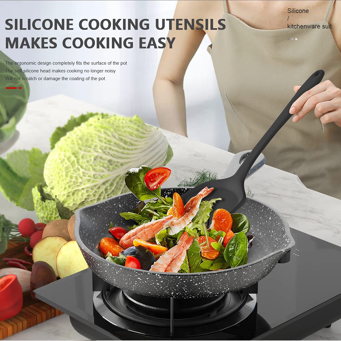 Silicone Cooking Utensil Collection