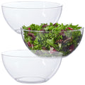3-Piece 10-Inch Plastic Serving Bowl Set
