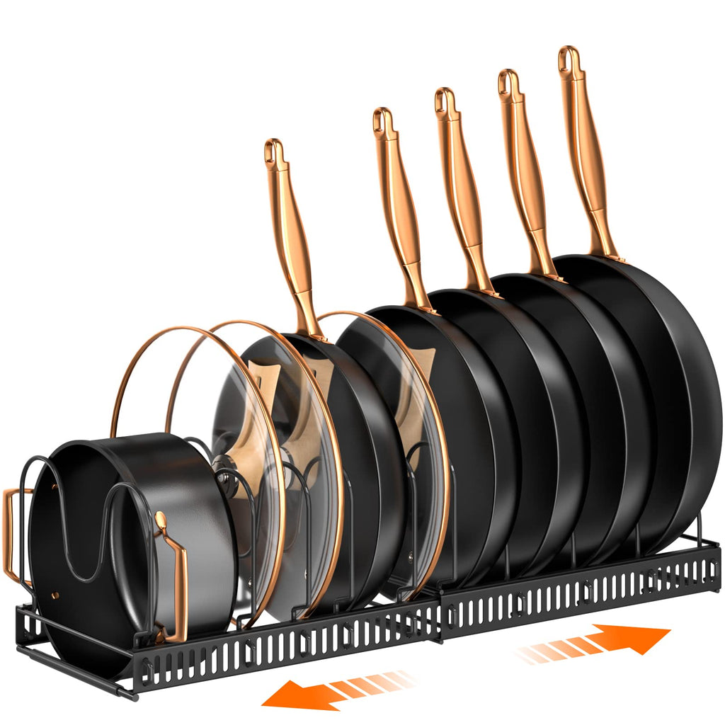 MUDEELA Expandable Pot Lid Organizer