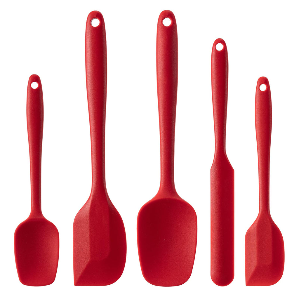 5-Piece Heat-Resistant Silicone Spatula Set