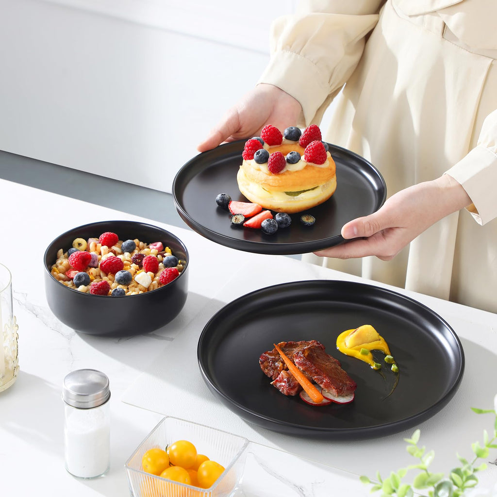 MALACASA LUNA Ceramic Dinnerware Collection
