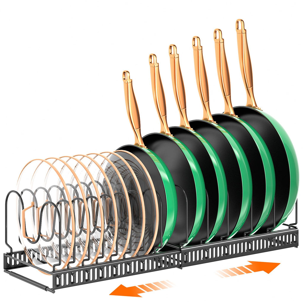 MUDEELA Expandable Pot Lid Organizer